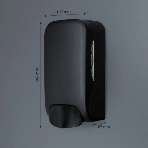 B&W Seifenspender 1000ml SCHWARZ, manuell